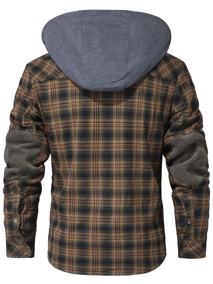 Haiden | Hooded Flannel Jacket