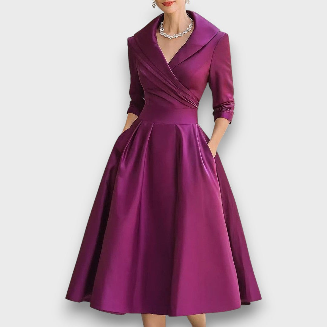 Elegant Midi Dress - View 6.0 | Avenly London