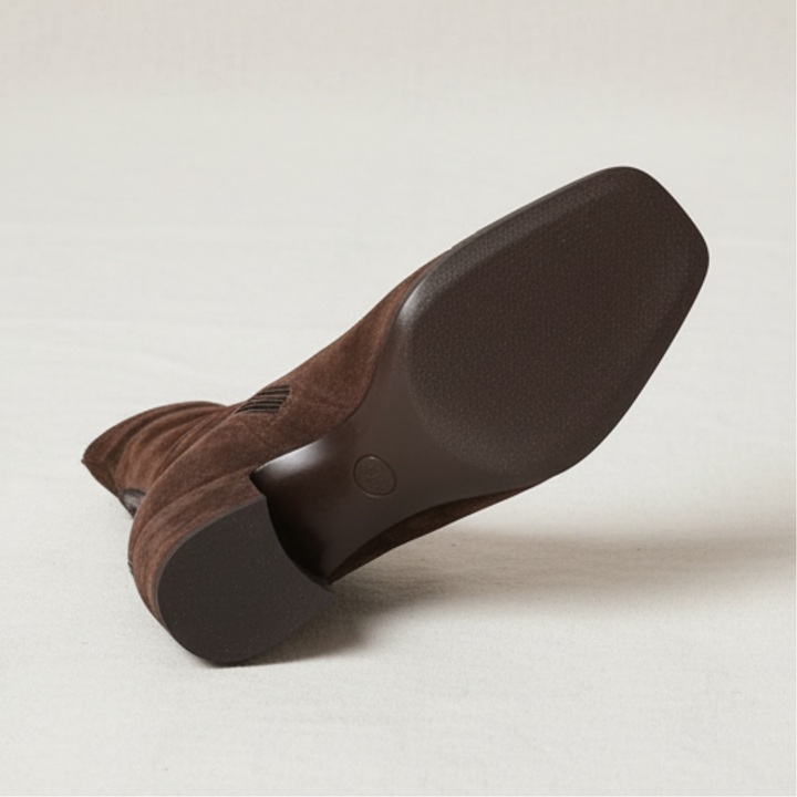 VICTORIA™ - SQUARE-TOE ORTHOPEDIC HEEL BOOTS