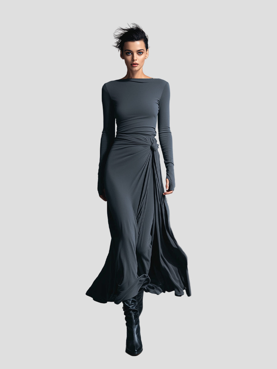 Anna | Elegant Dress Made of Stretch Fabric with Shaping Effect