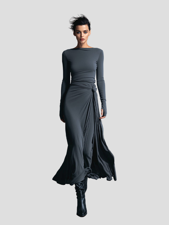 Anna | Elegant Dress Made of Stretch Fabric with Shaping Effect