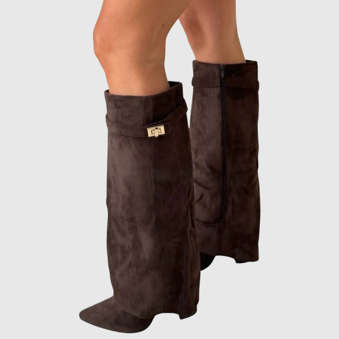 Luxe Leather Boots - View 12.0 | Avenly London