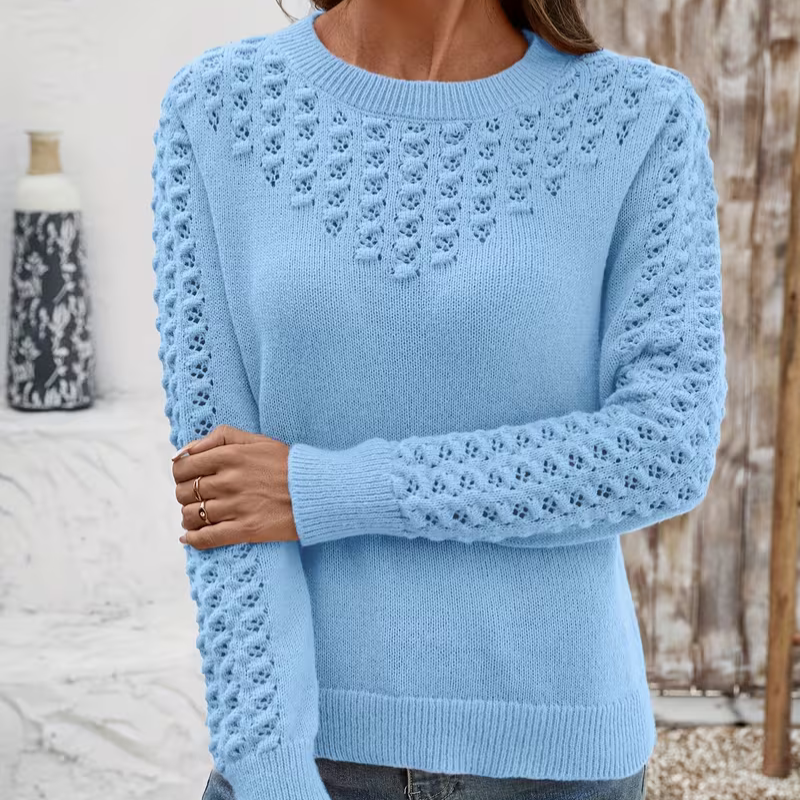 Hullstrikk Sweater | Together Against Diabetes