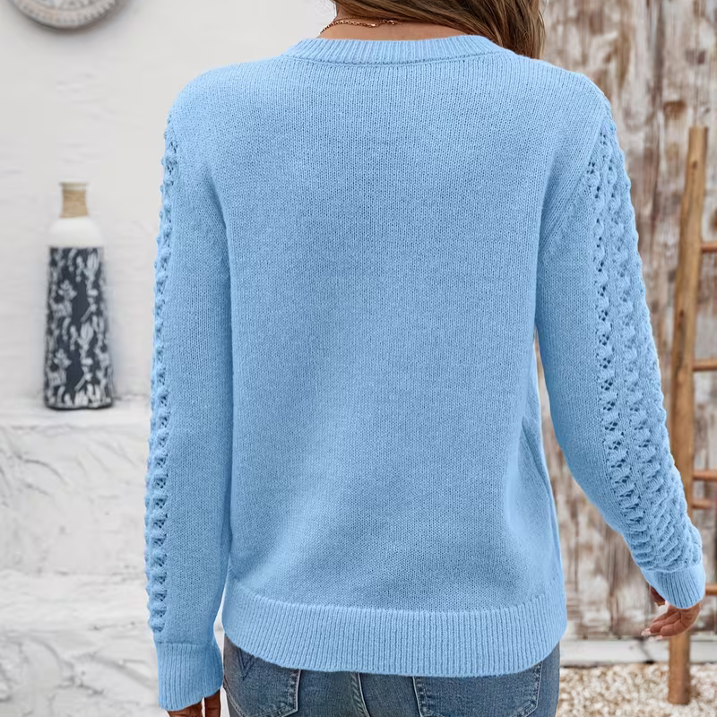 Hullstrikk Sweater | Together Against Diabetes