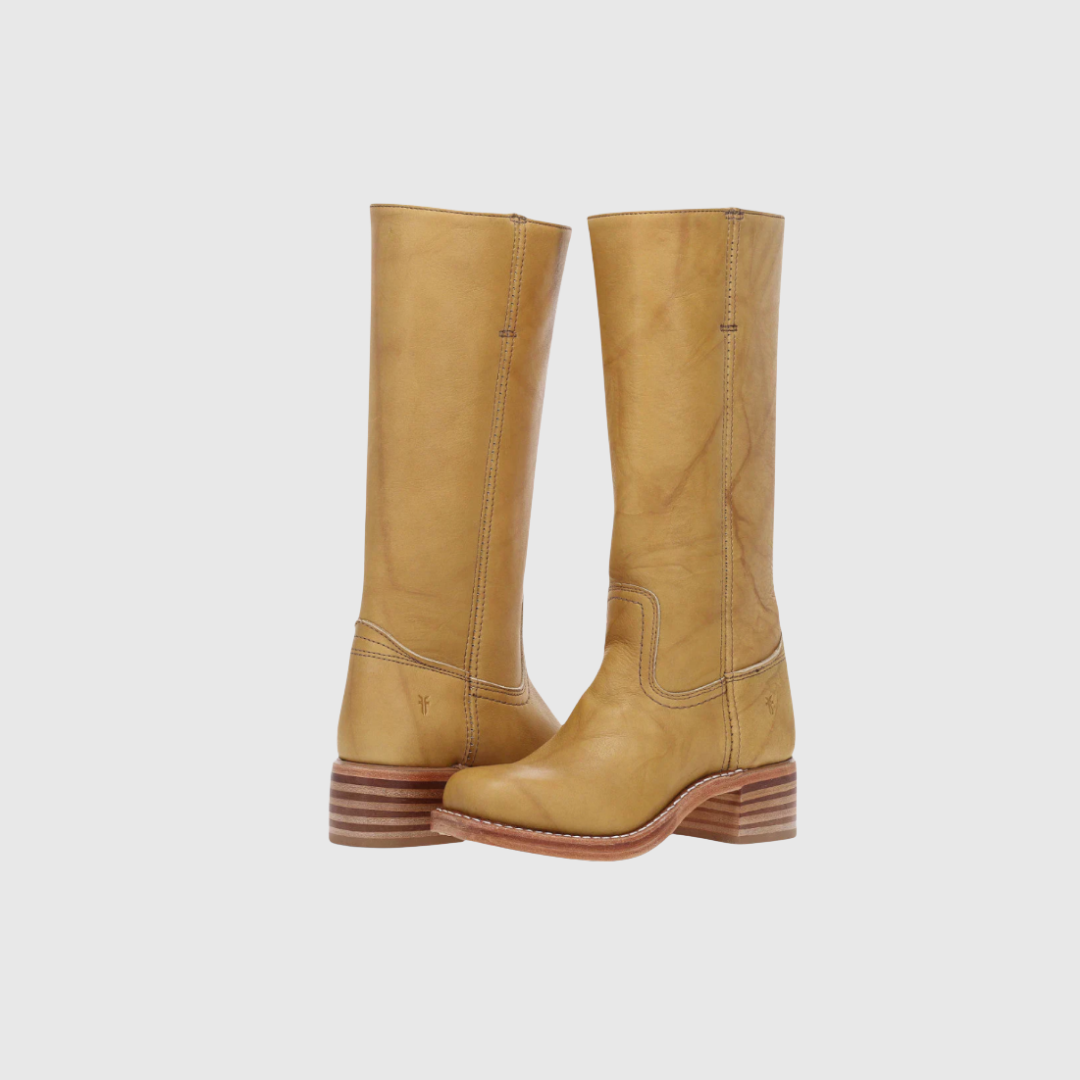 Lerelia | Leather Knee-High Boots