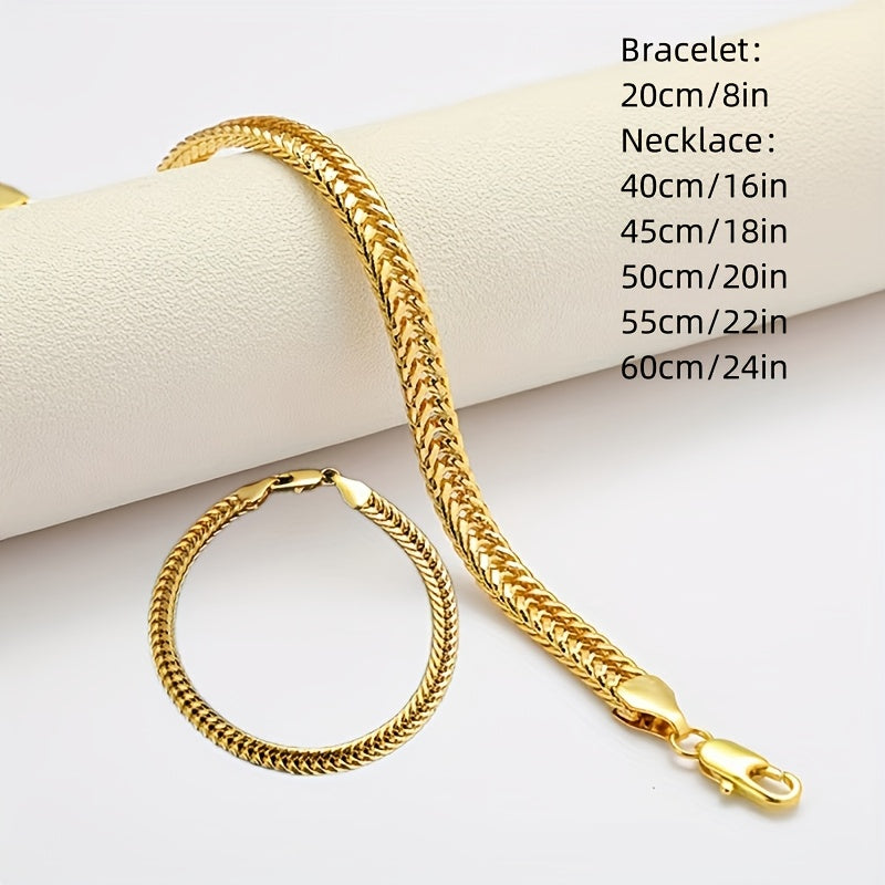 Luxury Fish Tail Necklace & Bracelet Set - View 6.0 | Avenly London