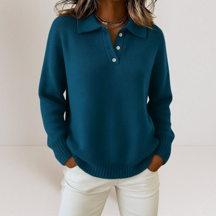 Olivia | Soft Knit Sweater with Collar
