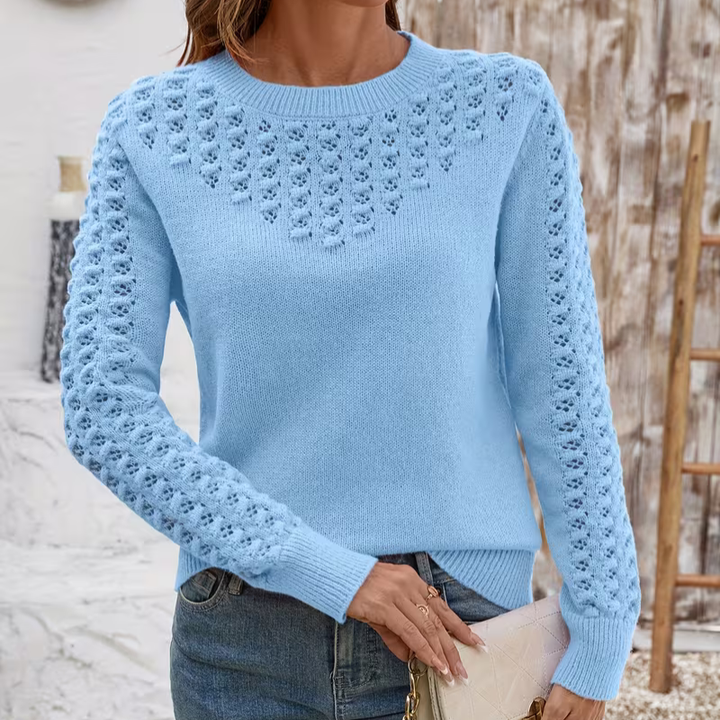 Hullstrikk Sweater | Together Against Diabetes