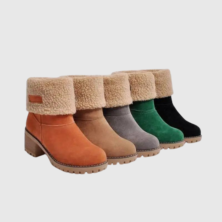 Cozy Elegant Leather Boots - View 8.0 | Avenly London