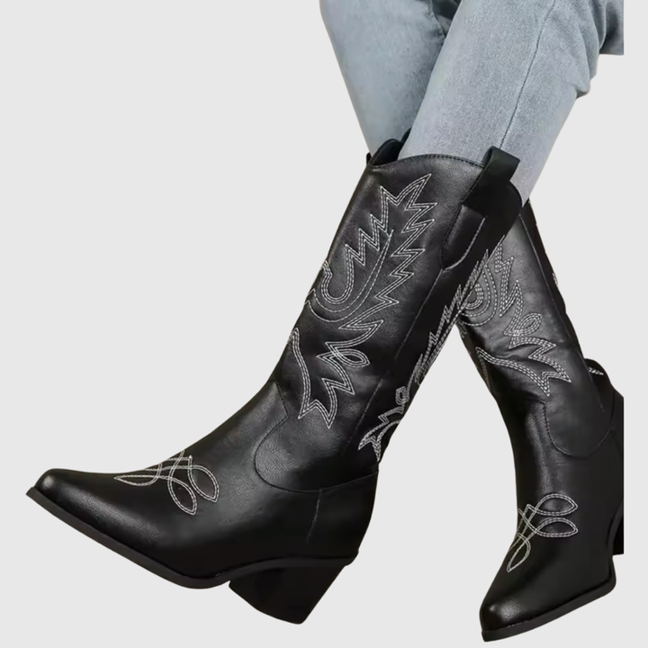 Country Style Leather Boots - View 4.0 | Avenly London