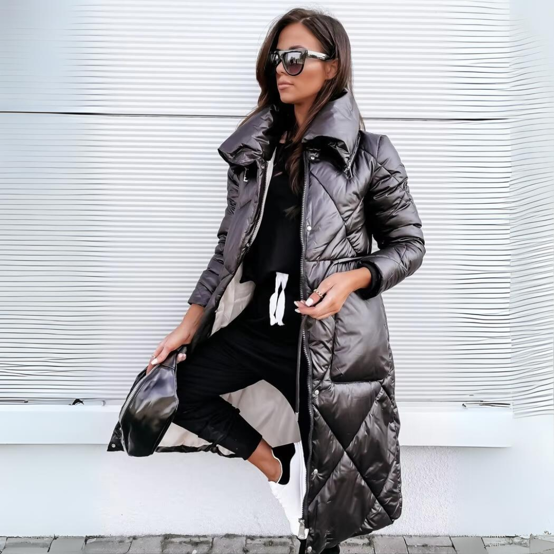 Elegant Quilted Jacket - View 1.0 | Avenly London