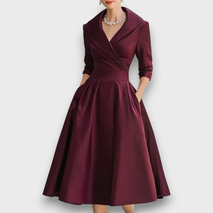 Elegant Midi Dress - View 4.0 | Avenly London
