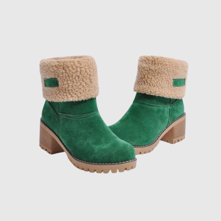 Cozy Elegant Leather Boots - View 6.0 | Avenly London