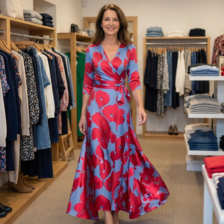 Elegant Floral Dress - View 1.0 | Avenly London