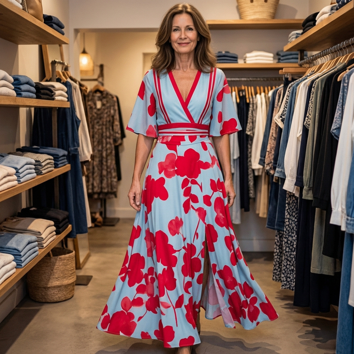 Elegant Floral Dress - View 3.0 | Avenly London