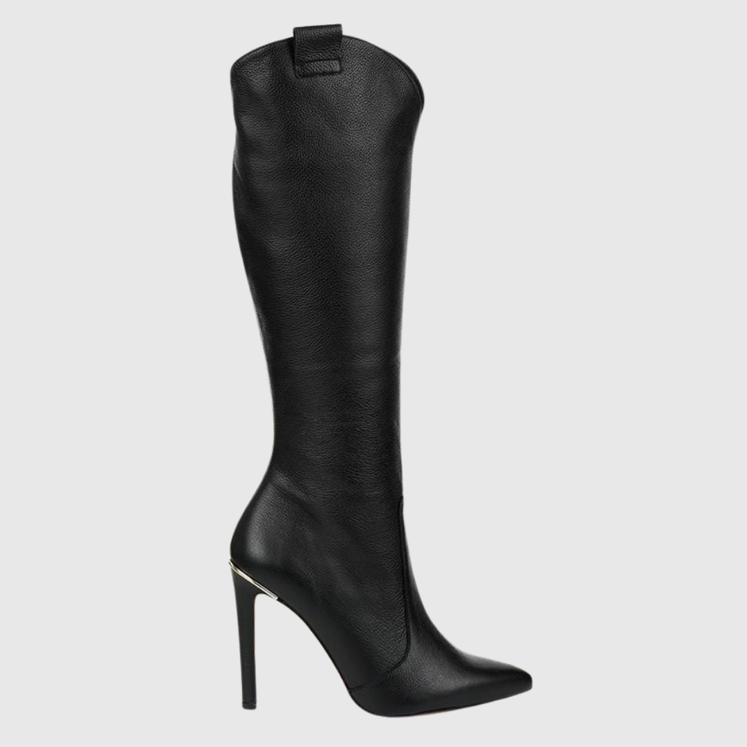 Aureline | Chic Stiletto Leather Boots