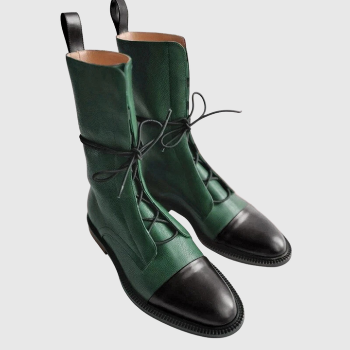 Classic Lace-Up Boots - View 8.0 | Avenly London