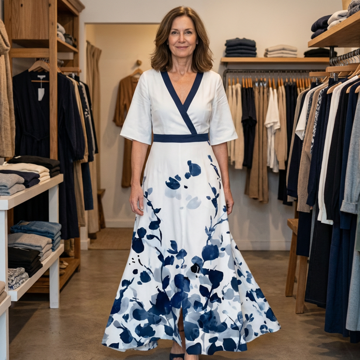 Elegant Floral Dress - View 2.0 | Avenly London