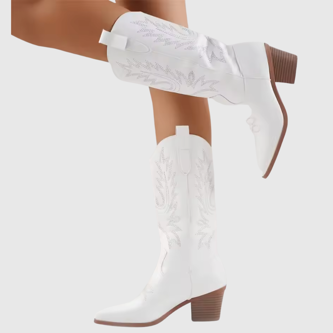 Country Style Leather Boots - View 1.0 | Avenly London