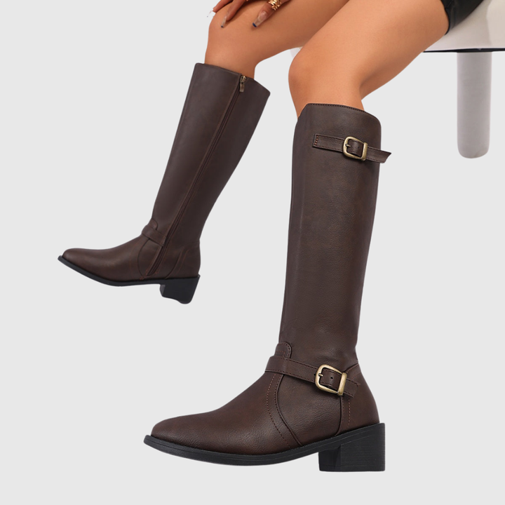 Riding Leather Boots - View 5.0 | Avenly London