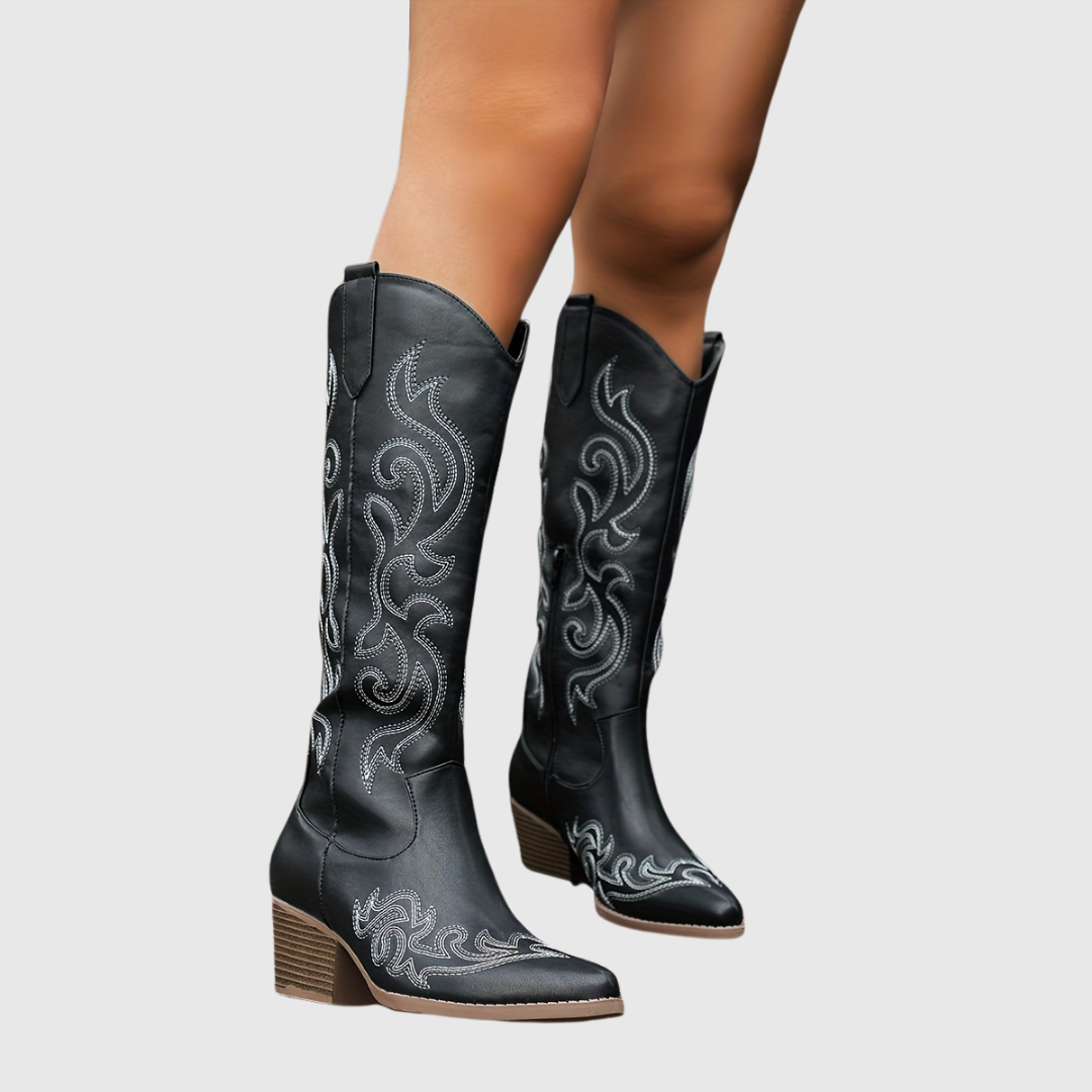 Hester | Classic Western Cowboy Boots