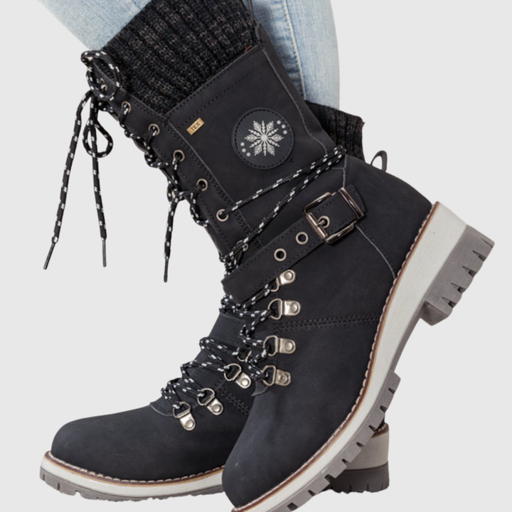Waterproof Knee-High Snow Boots - View 4.0 | Avenly London