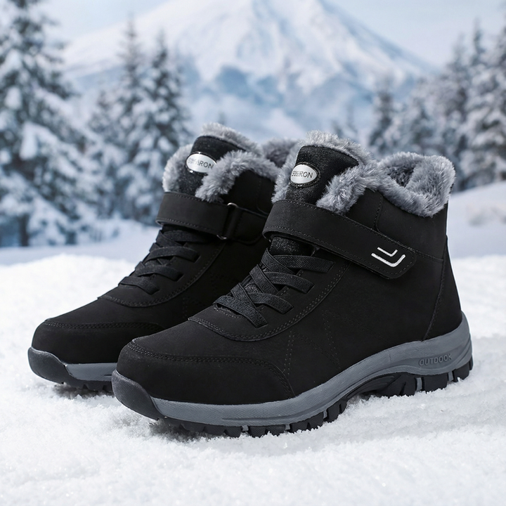 Fleece Comfort Boots High - View 1.0 | Avenly London