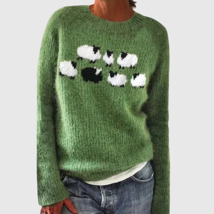 Elspethy | Scandinavian Knit Pullover