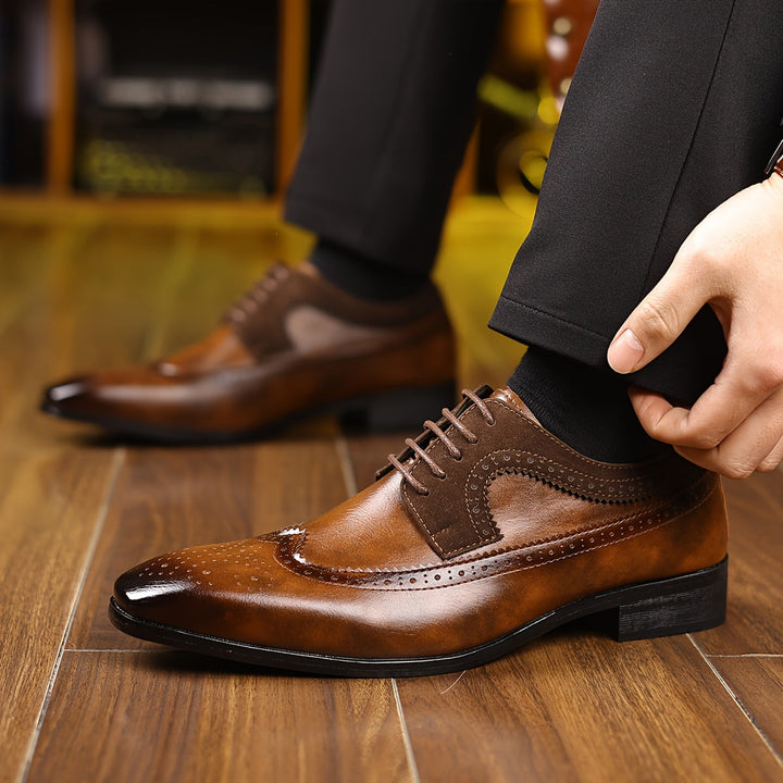 Hudson Elegant Oxford Brogue Shoes
