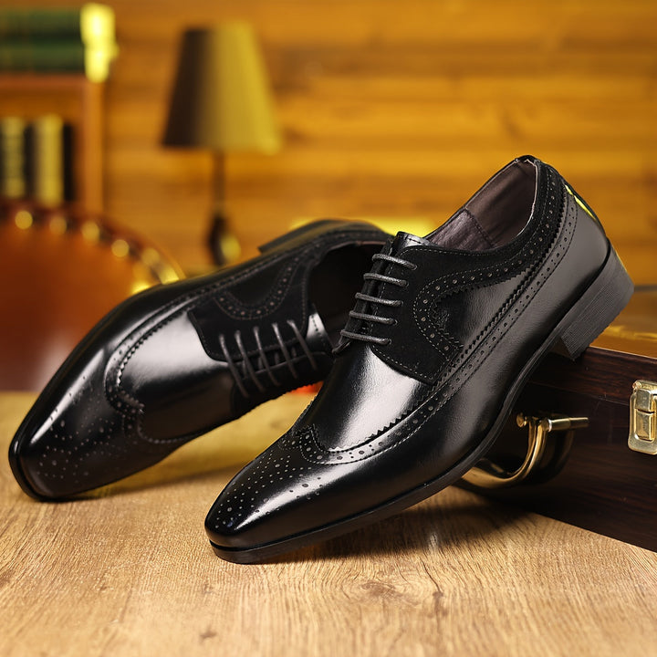 Hudson Elegant Oxford Brogue Shoes