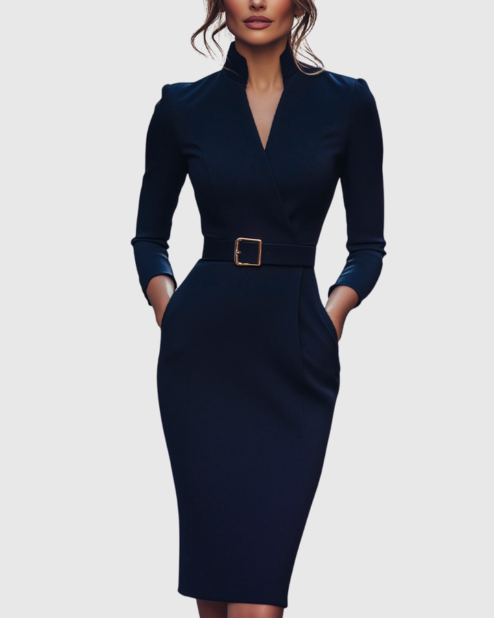 Refined Midi Dress - View 8.0 | Avenly London