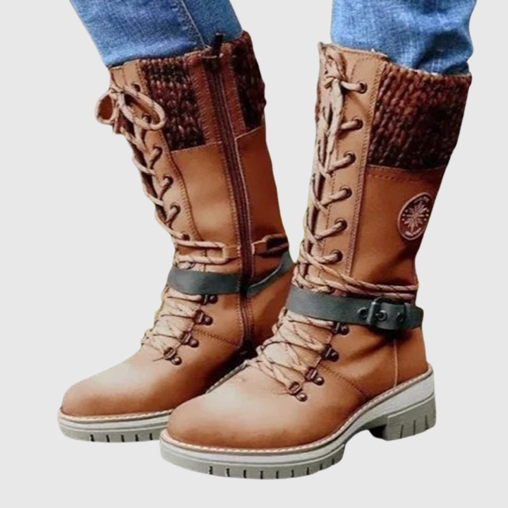 Waterproof Knee-High Snow Boots - View 2.0 | Avenly London