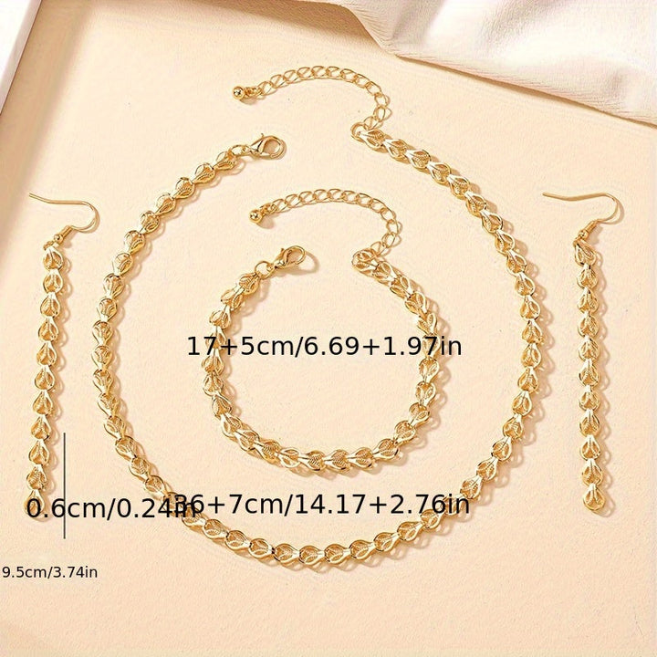 Elegant 3-Piece Jewelry Set - View 6.0 | Avenly London