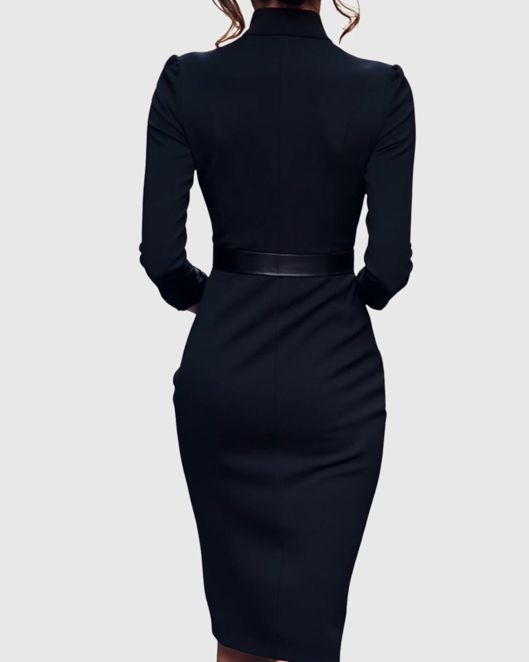 Refined Midi Dress - View 6.0 | Avenly London