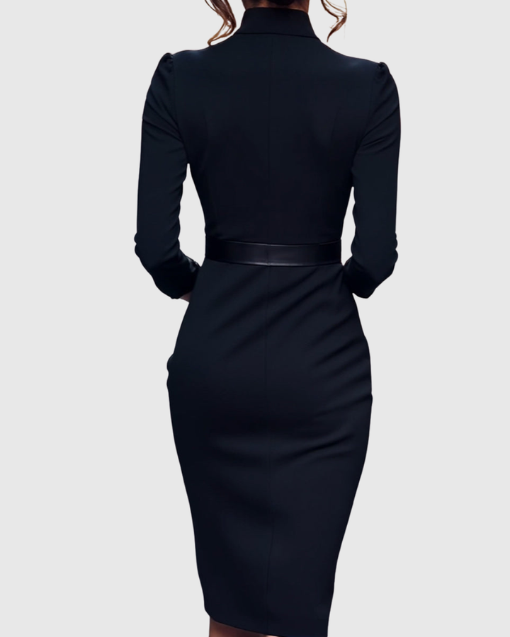 Refined Midi Dress - View 6.0 | Avenly London