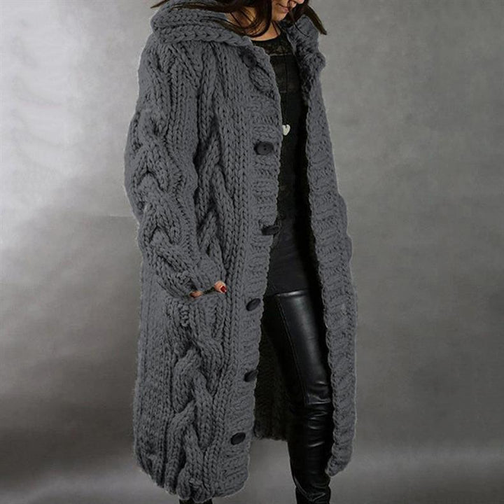 ELEGANT COSY COAT WITH TUMMY COVERAGE - View 5.0 | Avenly London
