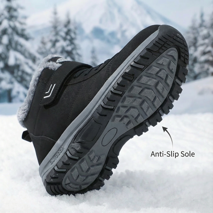 Fleece Comfort Boots High - View 3.0 | Avenly London