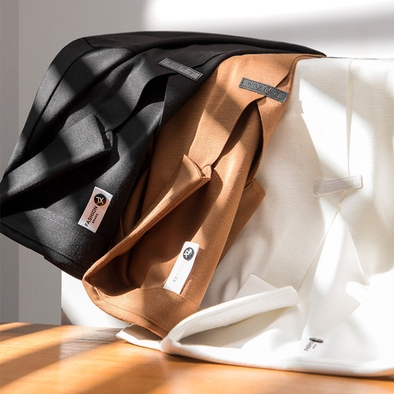 Kael Cotton Silk Polo Shirt