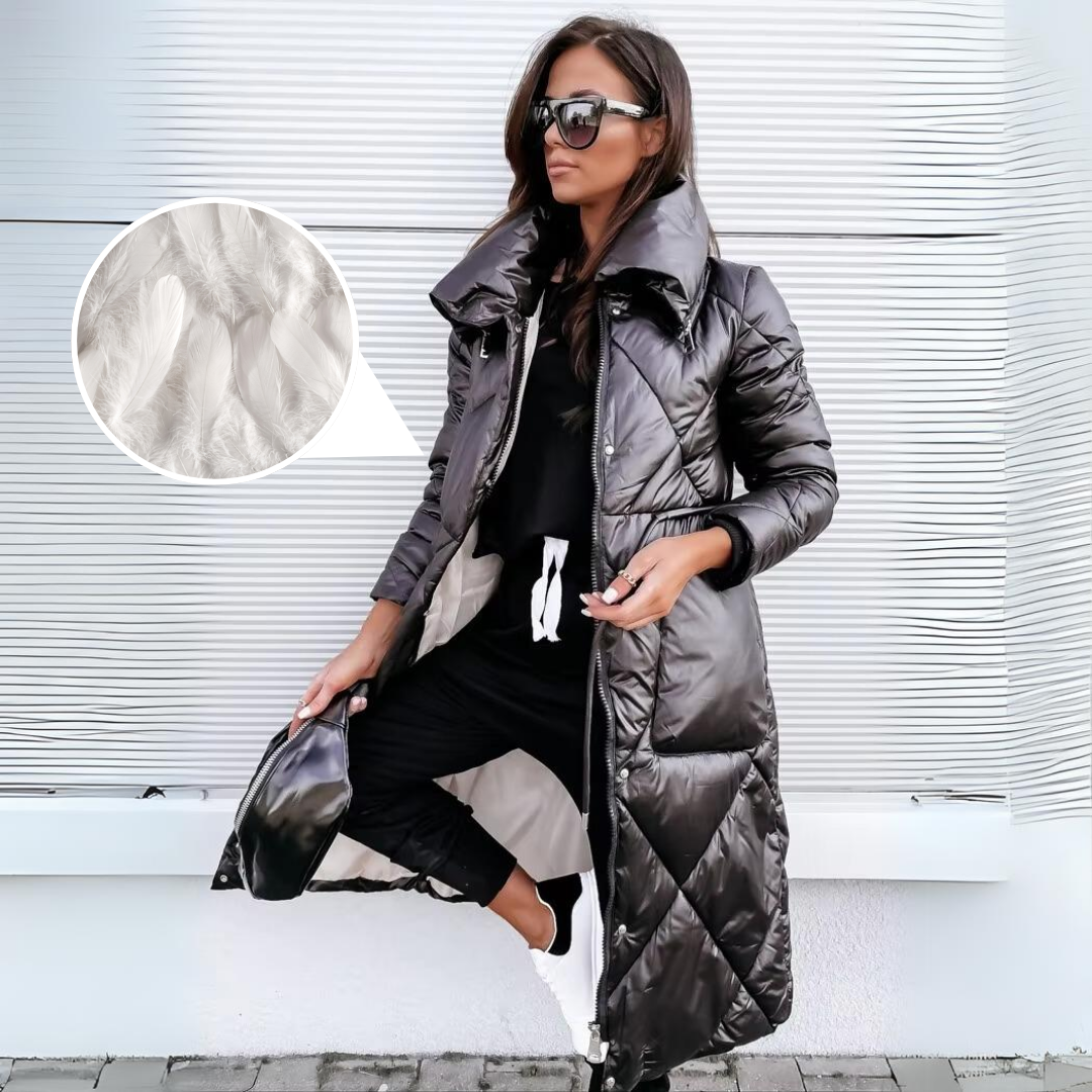 Elegant Quilted Jacket - View 6.0 | Avenly London