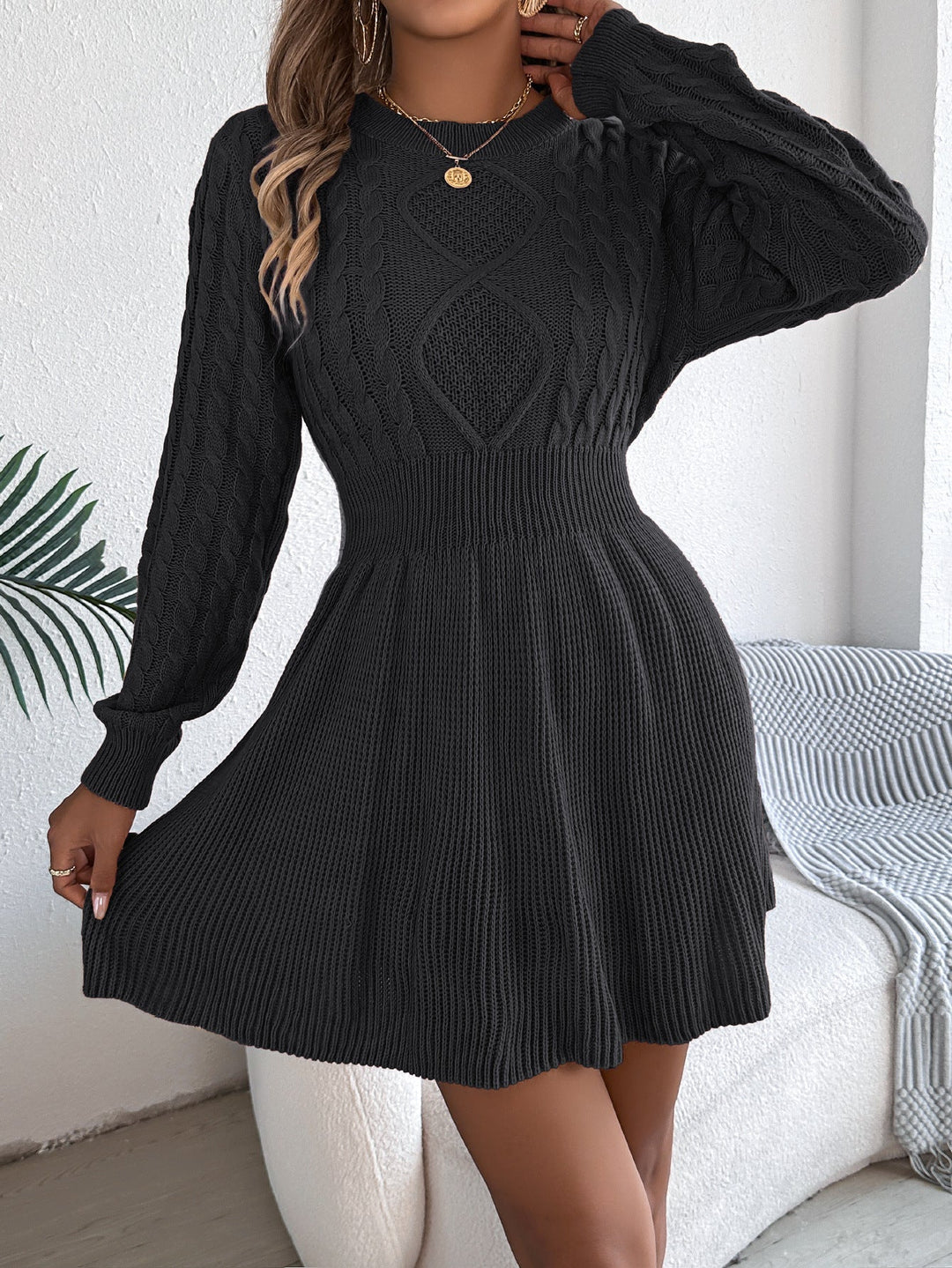 Avora Lyon | Knitted Sweater Dress