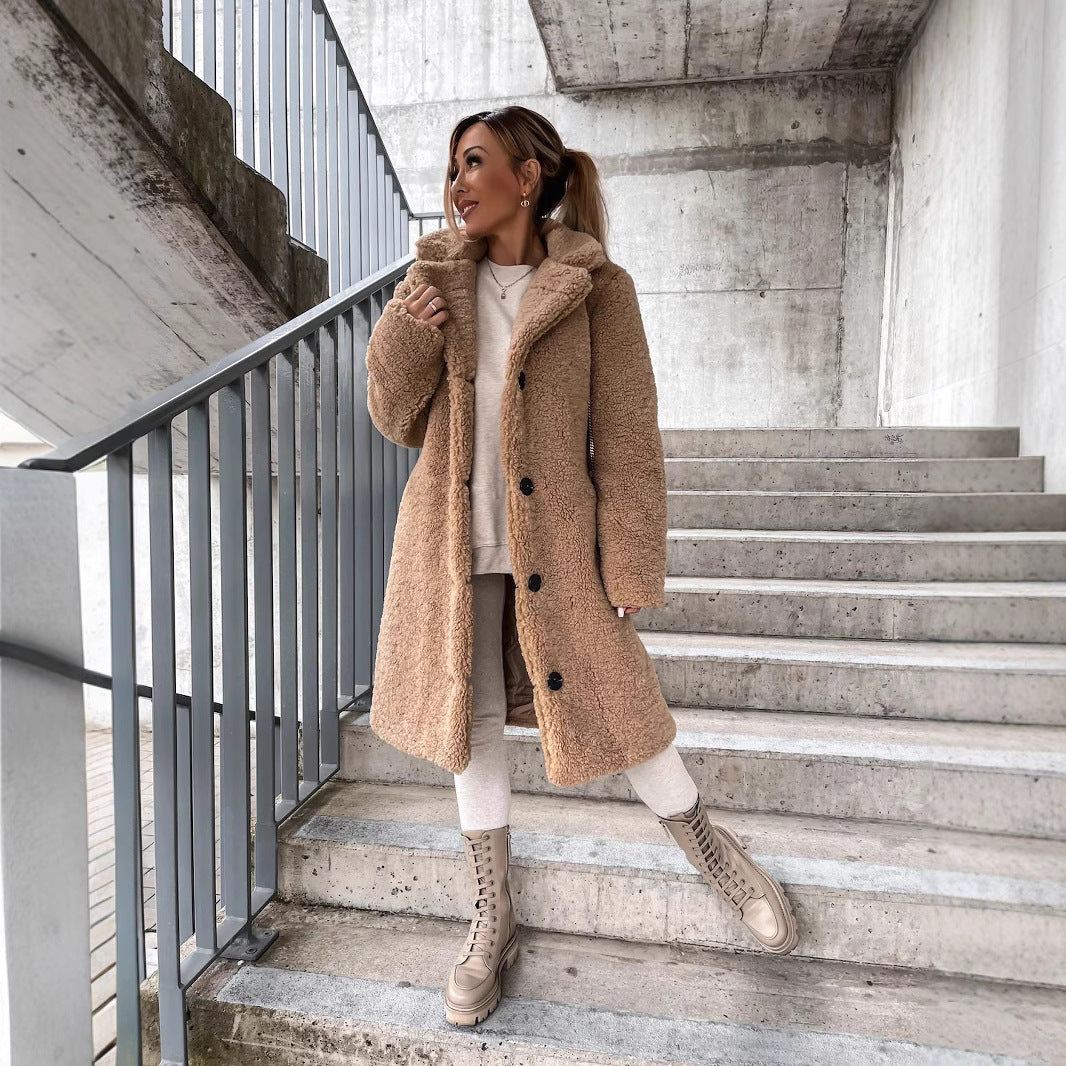 Long Teddy Coat - View 1.0 | Avenly London