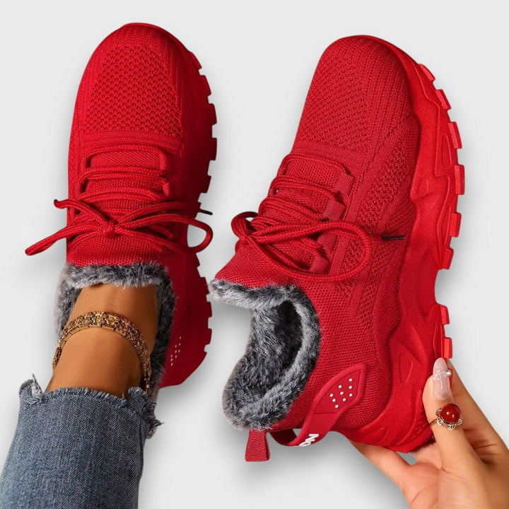 Lace-Up Winter Sneakers - View 2.0 | Avenly London