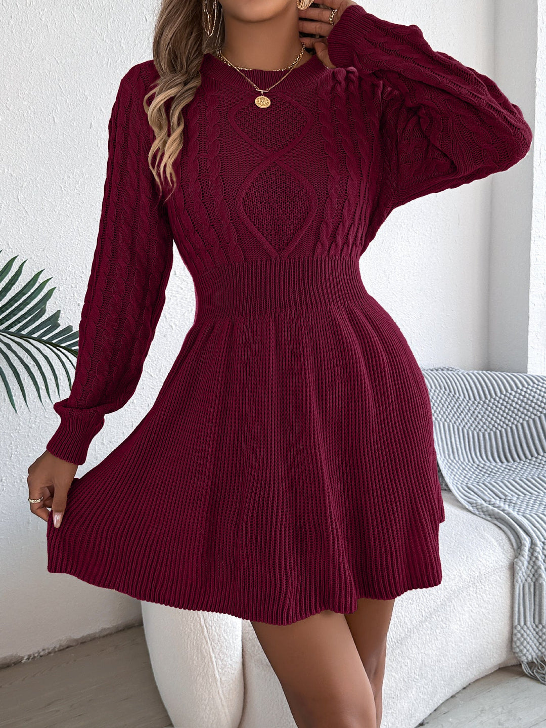 Avora Lyon | Knitted Sweater Dress