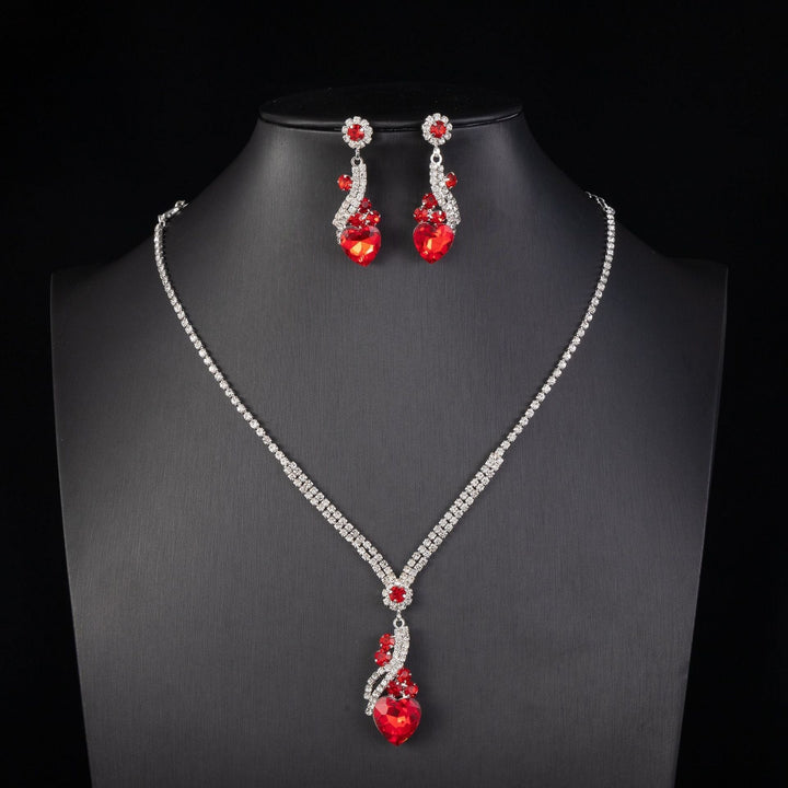 Premium Zirconia Jewellery Set