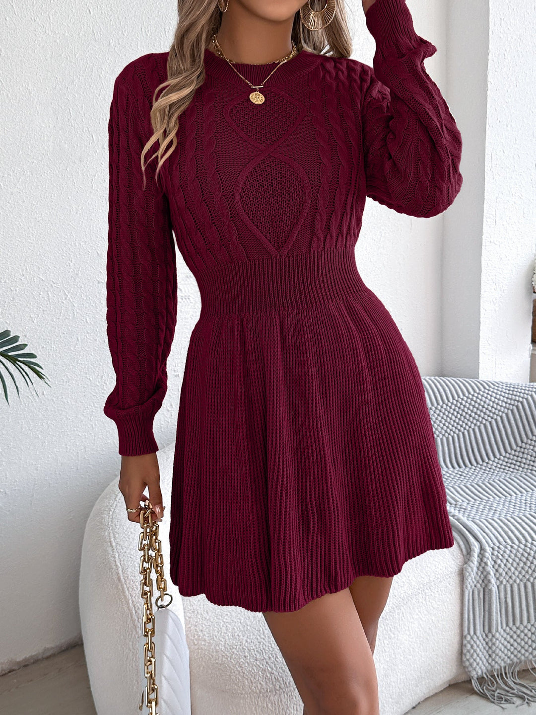Avora Lyon | Knitted Sweater Dress