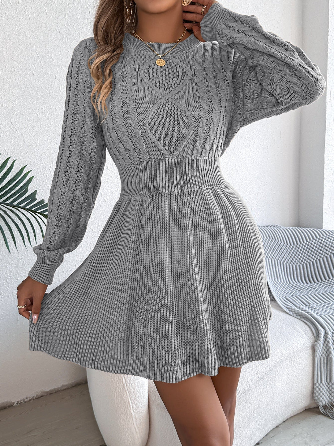 Avora Lyon | Knitted Sweater Dress