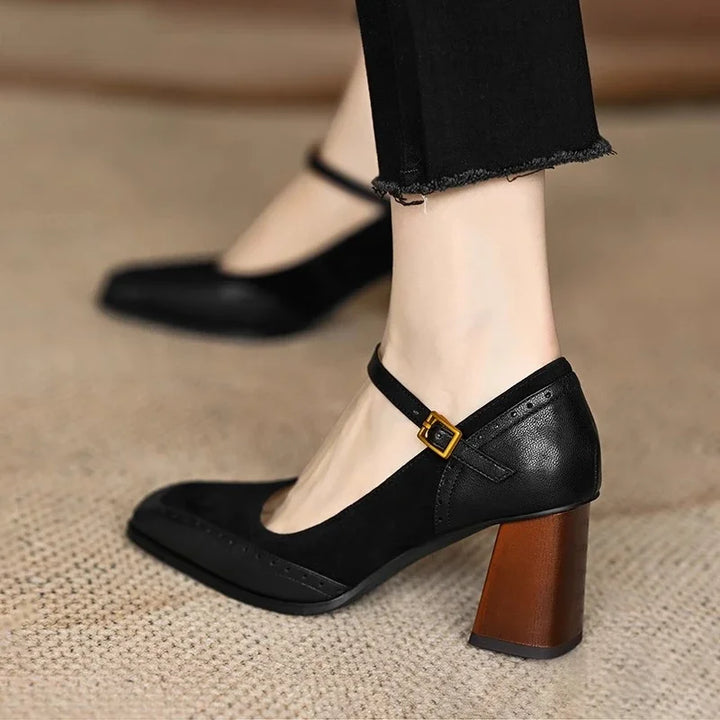 Classic Leather Pumps - View 8.0 | Avenly London