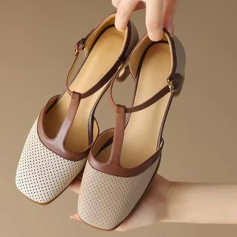 Genira | Mid-Heel Classic Shoes
