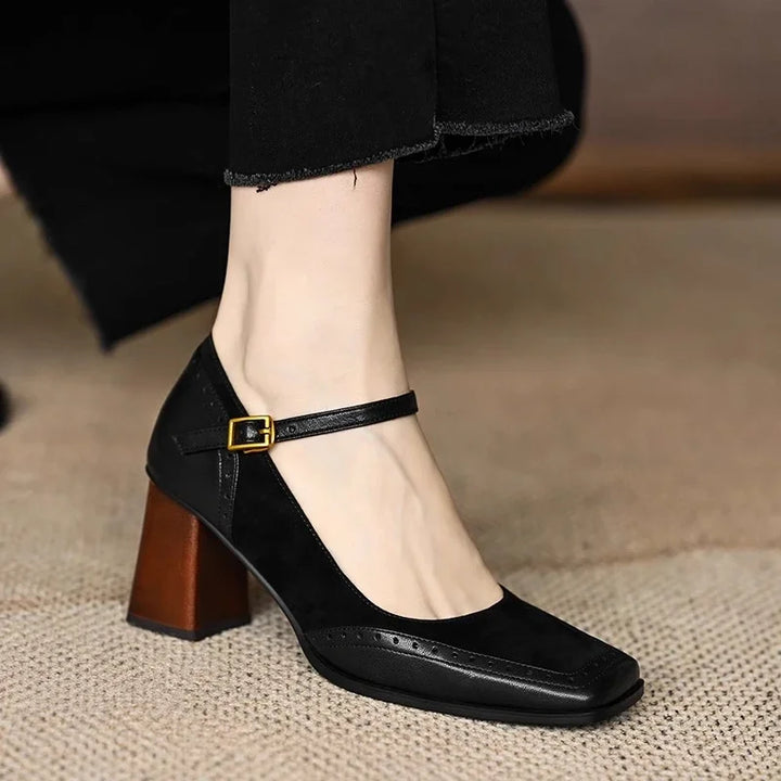 Classic Leather Pumps - View 7.0 | Avenly London