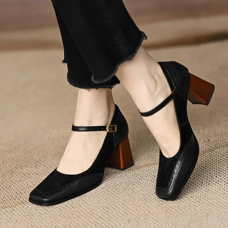 Classic Leather Pumps - View 9.0 | Avenly London
